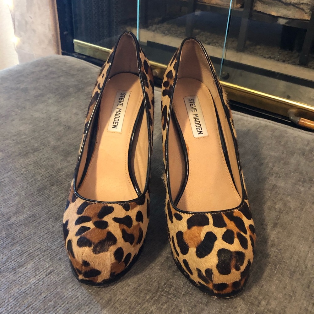 Steve Madden Leopard Heels